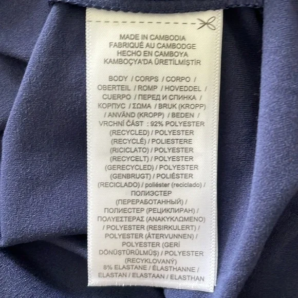 New! RLX Ralph Lauren Navy Wicking Crew Top - Picture 7 of 8